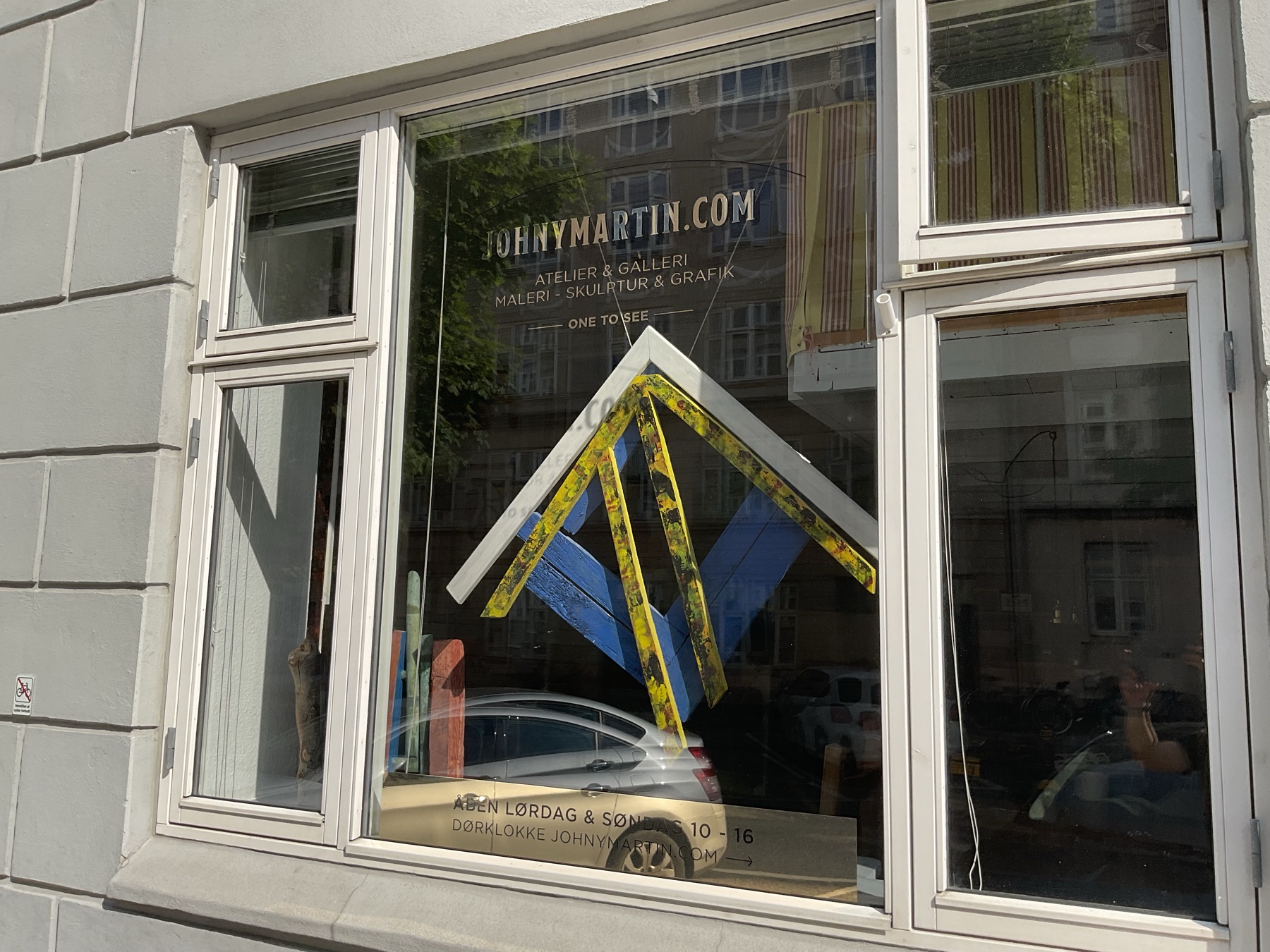 Atelier Johny Martin set udefra, Bentzonsvej 36
